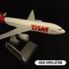 1:400 Scale Metal Aircraft Brazil TAM Air B777 Airplane 3