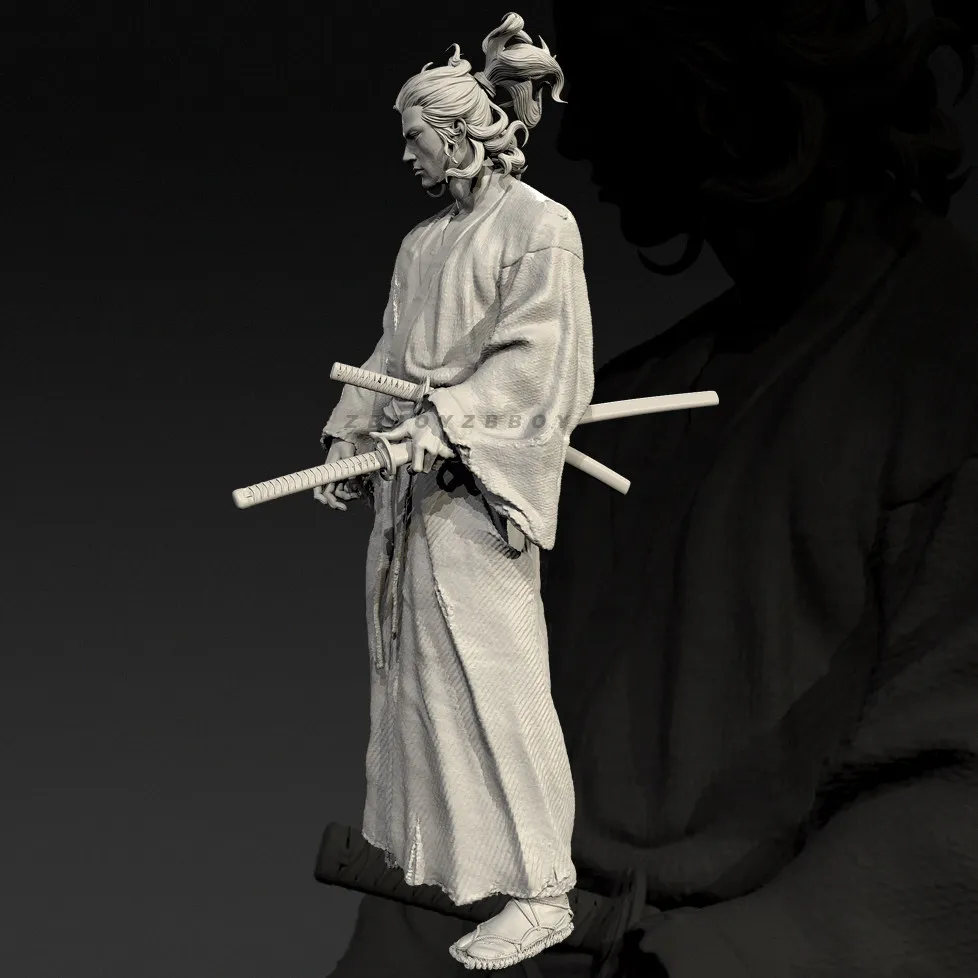 남자의 키 38mm 50mm 75mm 레진 군인 모델 키트 피규어 무색 및 자체 조립(3D 프린팅) TD-7741/3D