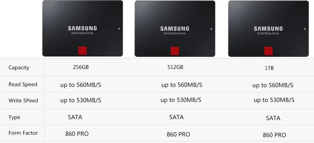 Samsung Ssd 500gb 870 Evo Qvo 250g Internal Solid State Disk 1t 2t 4t Hdd  Hard Drive 860 Pro Sata 3 2.5 For Laptop Hdd Computer - Solid State Drives  - AliExpress