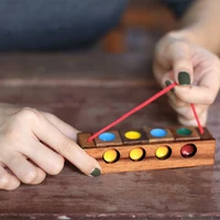 الذكاء ثلاثية الأبعاد لغز خشبي مونتيسوري صعوبة عالية 3