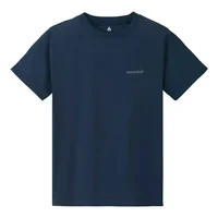 2025 New Cotton T-shirt Montbel Sports Quick-drying Sunscreen Solid Color Printed Small Logo Short Sleeve 2
