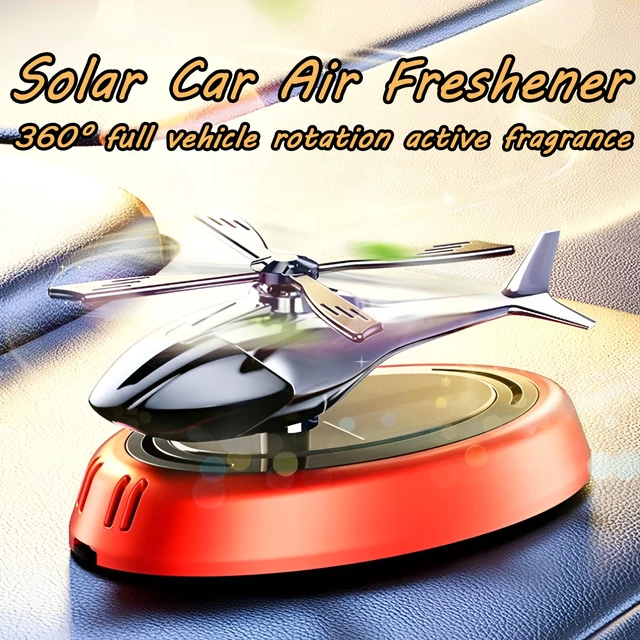 Hubschrauber Solar Auto Lufterfrischer Solar Flugzeug Auto Duft Diffusor  Solar Powered Hubschrauber Form Auto Lufterfrischer Mit - AliExpress