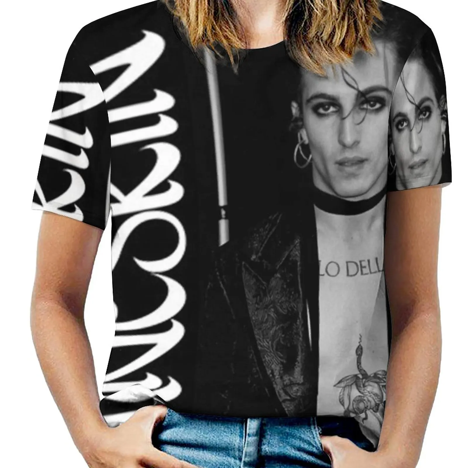 マネスキン Tシャツ ダミアーノデイヴィッド MANESKIN XL 予約商品】 MANESKIN マネスキン (ダミアーノ・デイヴィッド 10