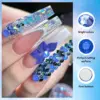 30g Makartt Rhinestone Glue with Royal Blue Glass Crystal Kit  for Shine Nail Art Manicure Makeup DIY Decoration Gem Jewelry 4