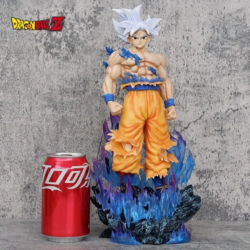 Dragon Ball Action Figure Gk Super Figures Ultra Instinct Goku Anime Figure Pvc Action Figures Collection Model Toys 33Cm