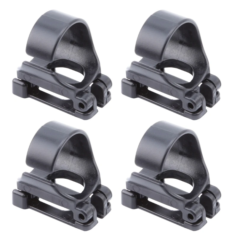 Diving Snorkel Swimmers Snorkel Swimming Snorkel Diving Hose Clip 4Pcs Snorkel Clip Holders
