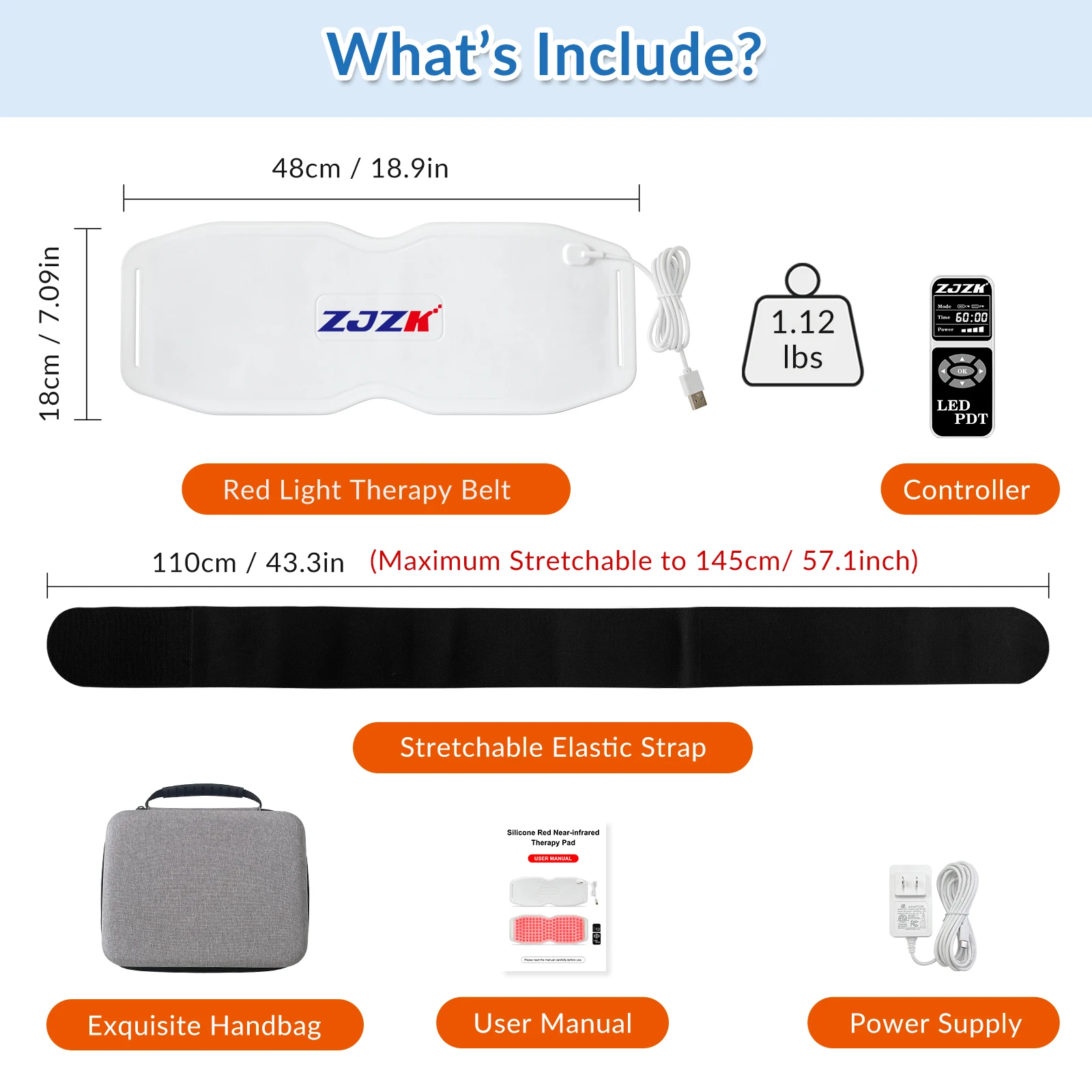 

Safe & Long Durable Silicone Pad Portable Spine Back Shoulder Muscle Strain Pain Reduce Burn Fat Wrap Slimming Machine for Body