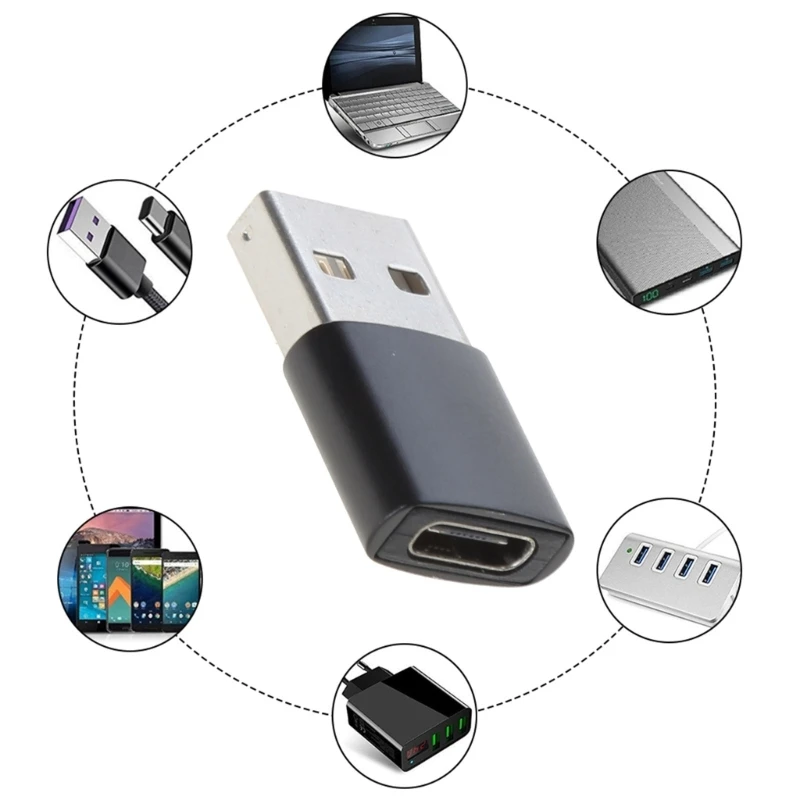 

Новый универсальный адаптер типа A «папа» к USB-порту «гнездо» для передачи данных и зарядки