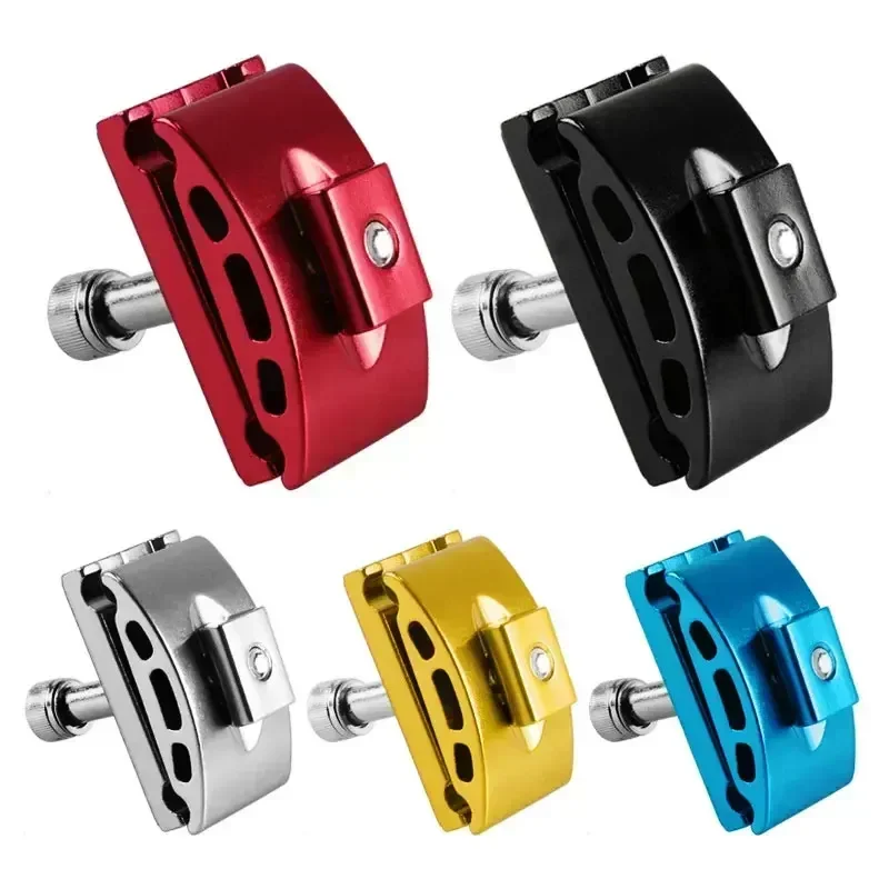 Bike Seat Conversion Clamp Bike Saddle Mount Screw Connector MTB Accessories Bicycle Seat Adapter Standard Rail Saddles Bike Seatpost Clamp Pipe Clamp