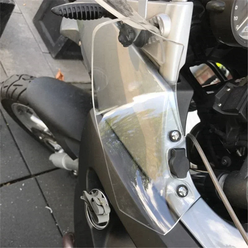 Déflecteur Bulle Moto Pare-Brise Pour BMW R 1200GS 1250GS LC ADV - Écran Protection +110mm Noir
