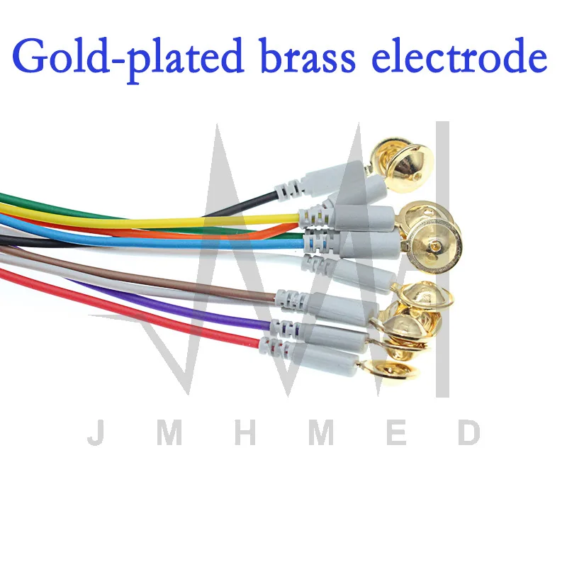 Cavo Elettrodes EEG In Rame Placcato Oro