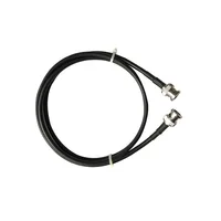 ชาย BNC BNC ปลั๊ก RG58 RF Coaxial 50 Ohm Crimp Connector Double BNC ปลั๊กพิน0.5M 1M 2M 3M 5M 8M 10M 4