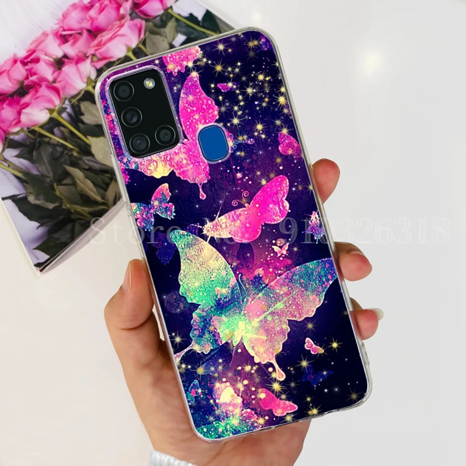 Stylish Painted Soft Slim Phone Case with Bumper