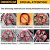 DOOROOM 14T Hydraulic Rebar Cutter Cutting Tool Split Pliers Manual Hydraulic Shear SC-16/SC-22/SC-25 Rebar Cutter Rebar Shear 6