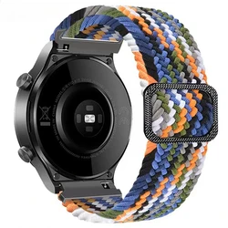 Braided Elastic Nylon Watch Strap - 20mm/22mm Breathable Bracelet - 1Pcs 20mm band (Cowboy)