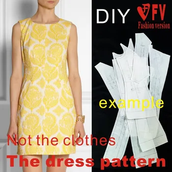 Women’s Dress Sewing Pattern 1