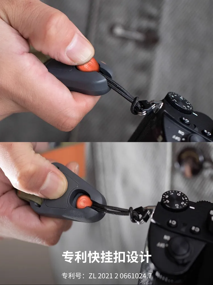 PGYTECH 카메라 손목 스트랩  캐논 후지필름 미러리스 DSLR 카메라 액세서리용 퀵 릴리스 마그네틱 핸드 스트랩