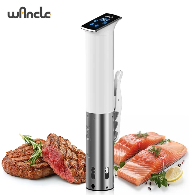 Wancle 1100W étanche sous Vide cuiseur Circulateur d'immersion cuisson précise avec LED affichage numérique mijoteuse 1