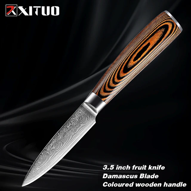 XITUO Damascus Knife Set Kitchen Knife Damascus Steel VG10 Chef Knife –  Triple AAA Fashion Collection