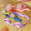 Cartoon Small Frame Swimming Goggles HD Waterproof Anti-Fog Diving Goggles Silicone Cap Professional Swimming Equipment 4