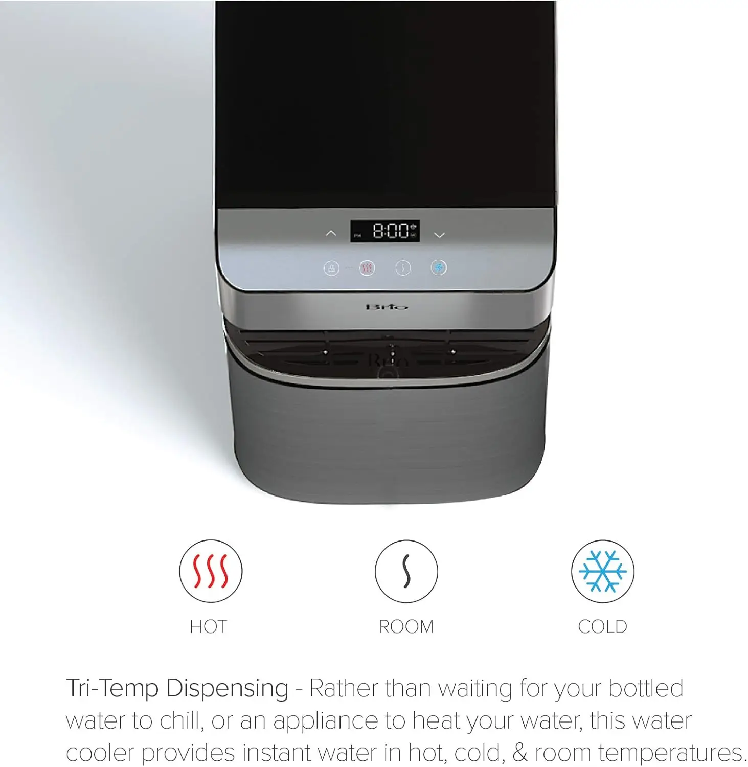 Reverse Osmosis  Water Cooler Dispenser - Self-Cleaning, Dispenses Hot and Cold Water,  Meter, Child S 5