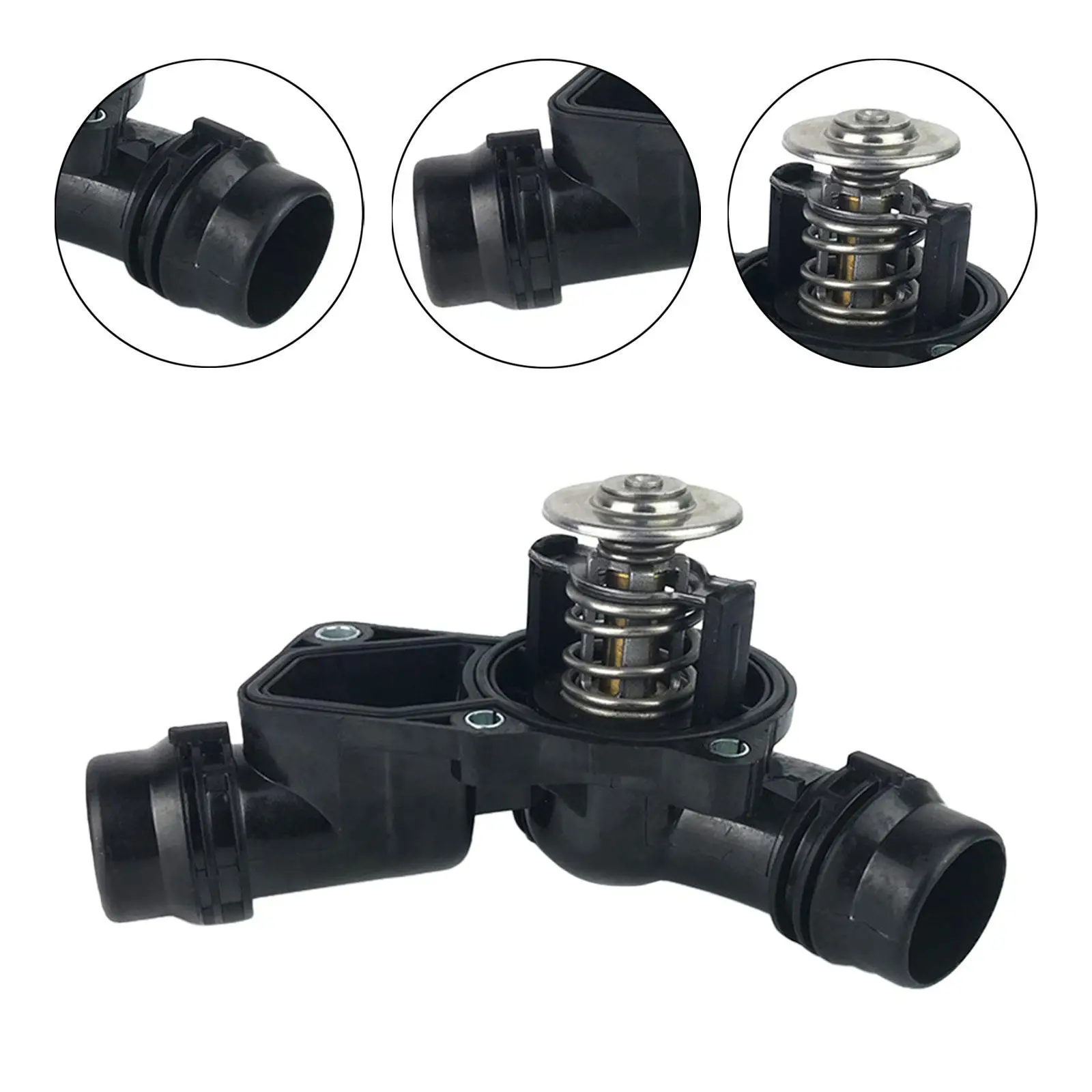 엔진 냉각수 온도 조절기 하우징 어셈블리 11531436823 BMW E46 330ci 2001-2006 x3 2004-2005 330Xi 2001-2005 용 액세서리