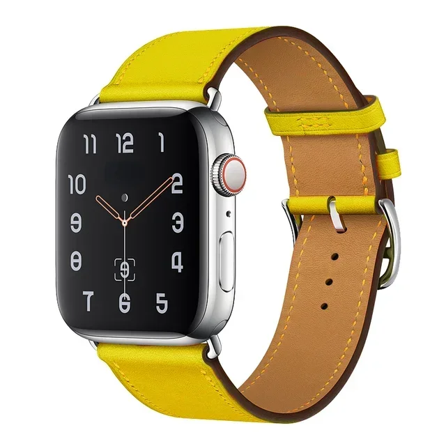 Premium Genuine Leather Watch Bracelet Strap – Timeless Elegance