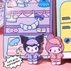 Sanrio Quite Book Kuromi Cinnamoroll Handmade Sticker Funny Montessori Educational Toddler Game For Kids Gift 2