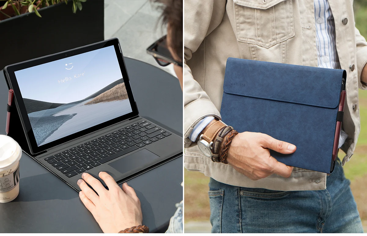 Surface Pro, TPU Holder Capa Bag, Go