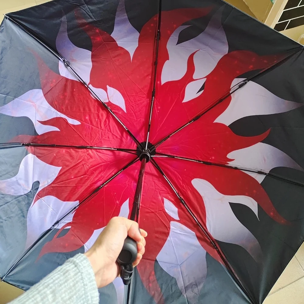 Honkai: Star Rail: March 7th (Evernight) | Sun Umbrella Cosplay Props 21 Honkai: Star Rail-Inspired Foldable Sun Umbrella Cosplay Prop for Halloween Events