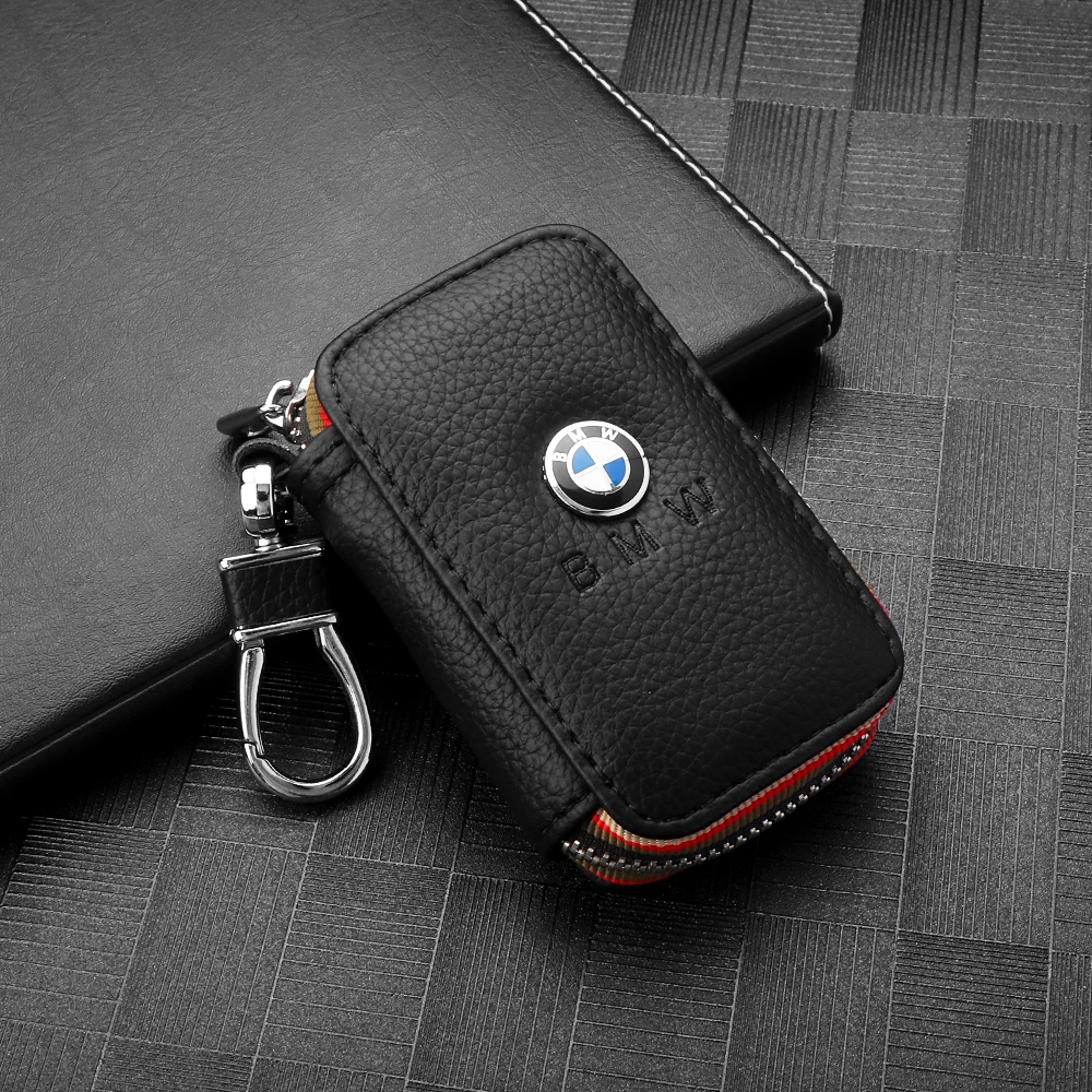 금속 가죽 자동차 M 배지 키체인 키링 키홀더, BMW E90 E92 E93 F20 F21 F30 F31 F32 F33 F34 F15 F10 F01 F11 F02 G30