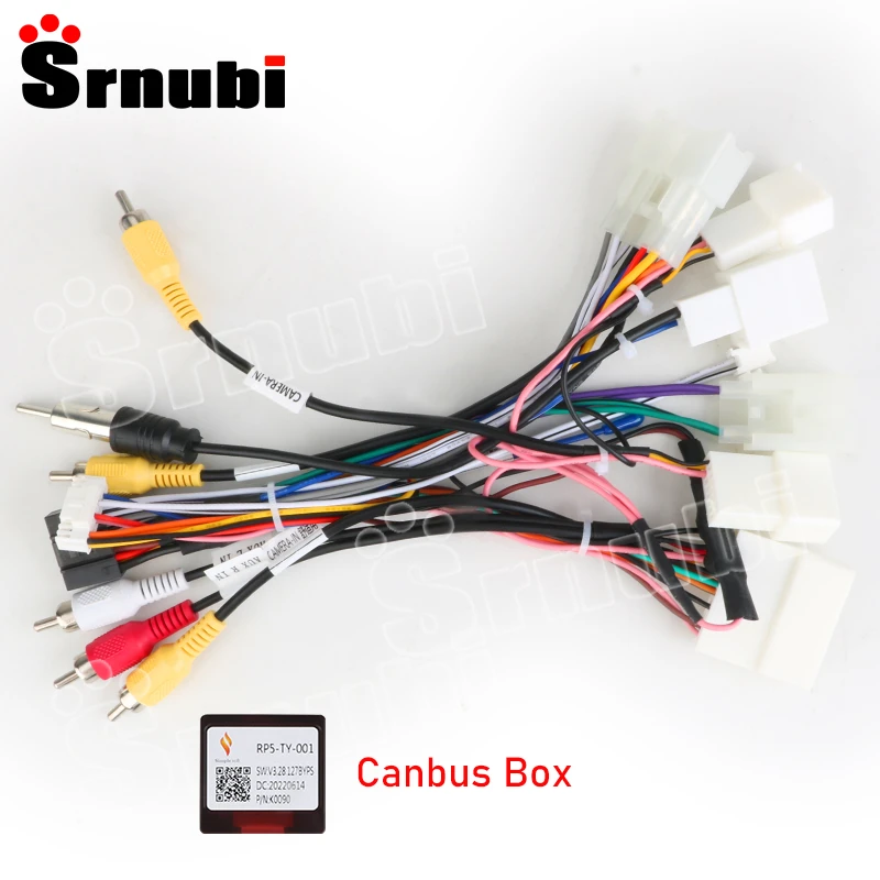 Srnubi Cables For Subaru Forester Power Car Multimedia Player