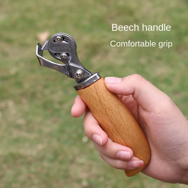 Coltello da taglio per pelle, acciaio in polvere M390, legno di amaranto, fai da te per la pelle, taglio della pelle, utensile manuale - Italia