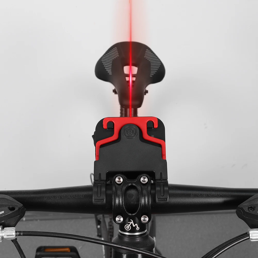 Bicycle Accessories Bike Seat Calibrator Bike Tool USB Charging Bicycle Handlebar Laser Aligner Seat Center Adjuster Measurement Tool Indicator