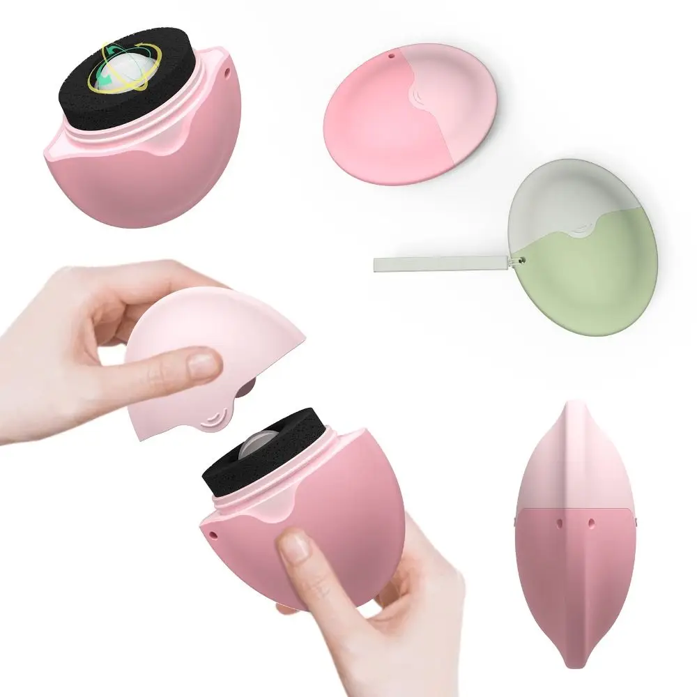Silicone Suncream Roller Applicator Refillable Oval Isolation Lotion Cream Bottles Stitching Color Roll On Sponge Applicator perfume atomizer refillable lotion bottle