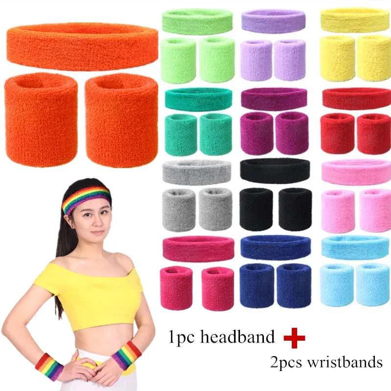 

Sports Wristband Yoga Gym Stretch Headband Hair Band Brace Wraps Guards Stretch Sweatband Men Women turbante pelo mujer