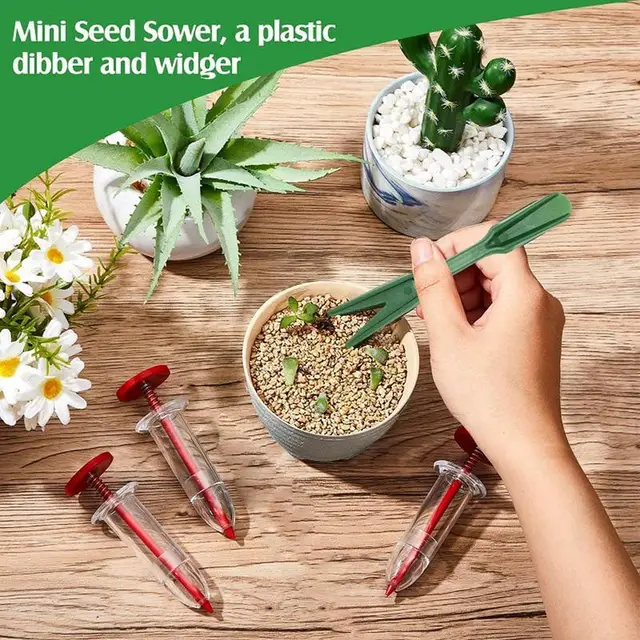 Ültetés Palánta Transzplanter Kerti Szerszámok Ültető Növényi Átültetés Fiatal Kézi Vetőmag - Image 5