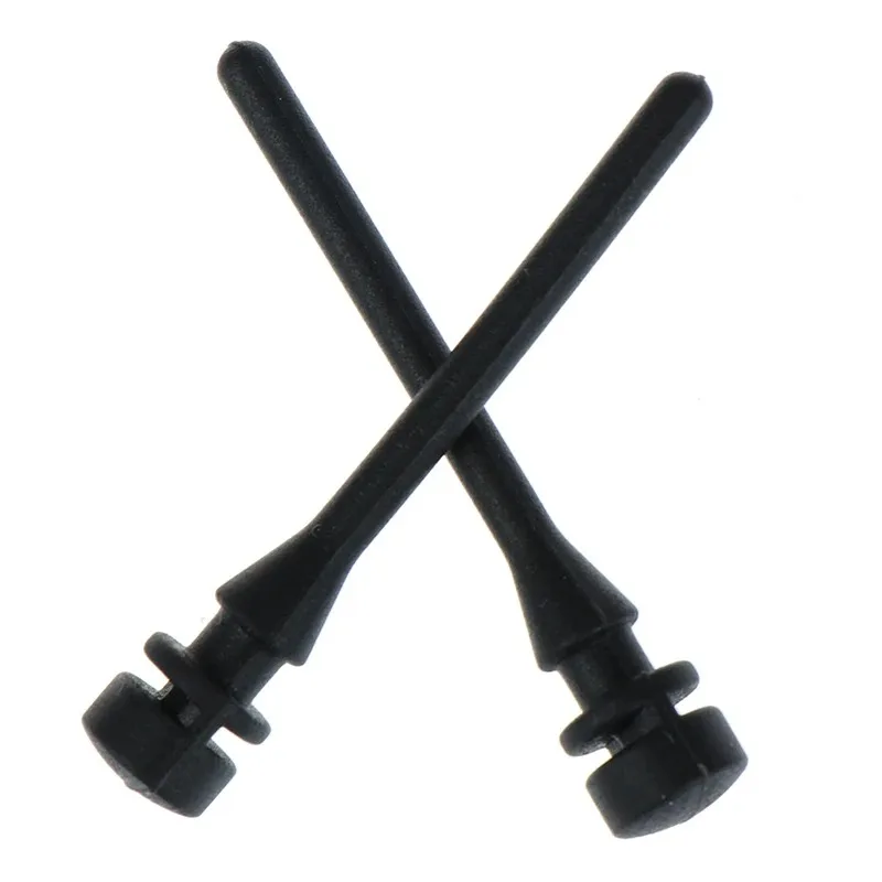 Screw Rubber Rivet Fan Noise Absorbtion Anti Vibration Mount Silicone Shock-absorbing Nails Black/White TEUCER 20/40Pcs rubber rivet