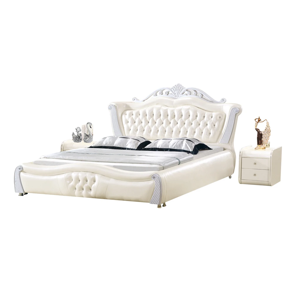 Royal Modern Bedroom Furniture Set Fashion And Comfort Luxury Leather Storage Bed [puma] официальный puma royal cat comfort 37228002