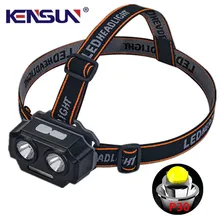 

Powerful P30+SMD Lamp beads Highlighting LED Headlamp USB Rechargeable 2 LED Headlight Waterproof Flashlight Head Torch Lanter