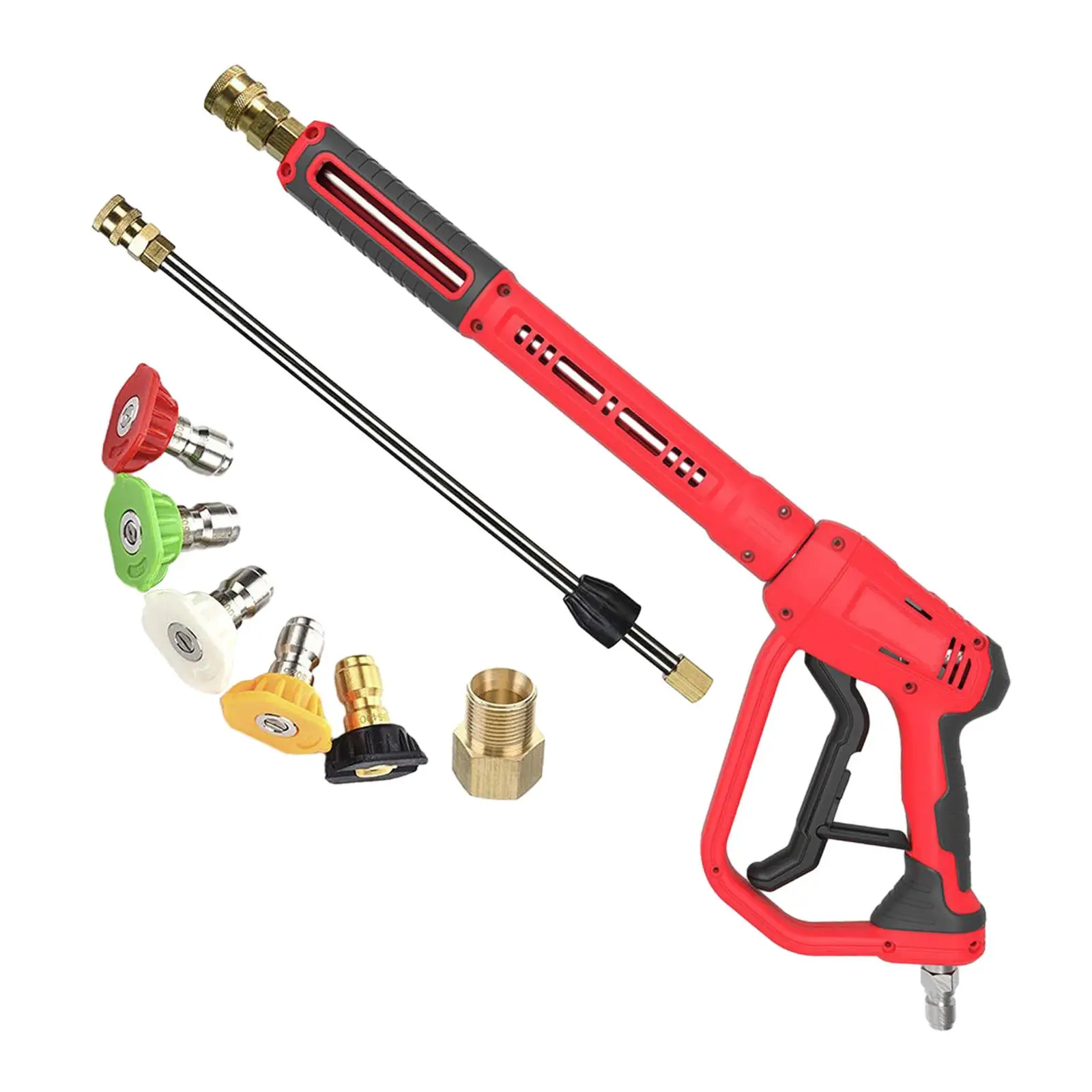 

Pressure Washer Nozzles Car Wash Accessories Replacement High Pressure Sprayer for Cleaning Roofs Cleaning Driveways Irrigate