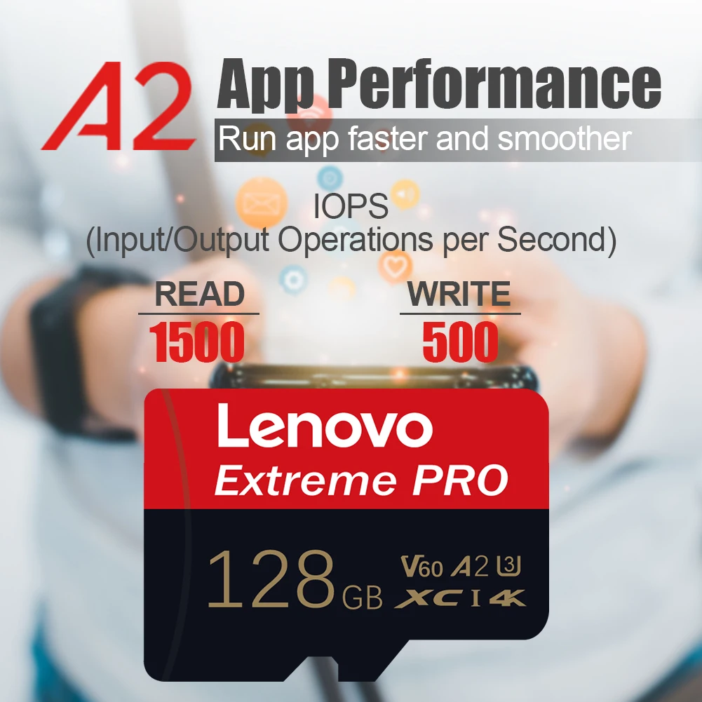 Memory Card Lenovo 2TB SD Memory Card 1TB 512GB SD Card 256GB Ultra-fast Transfer Micro TF 128GB Cartao De Memoria For Phone PC