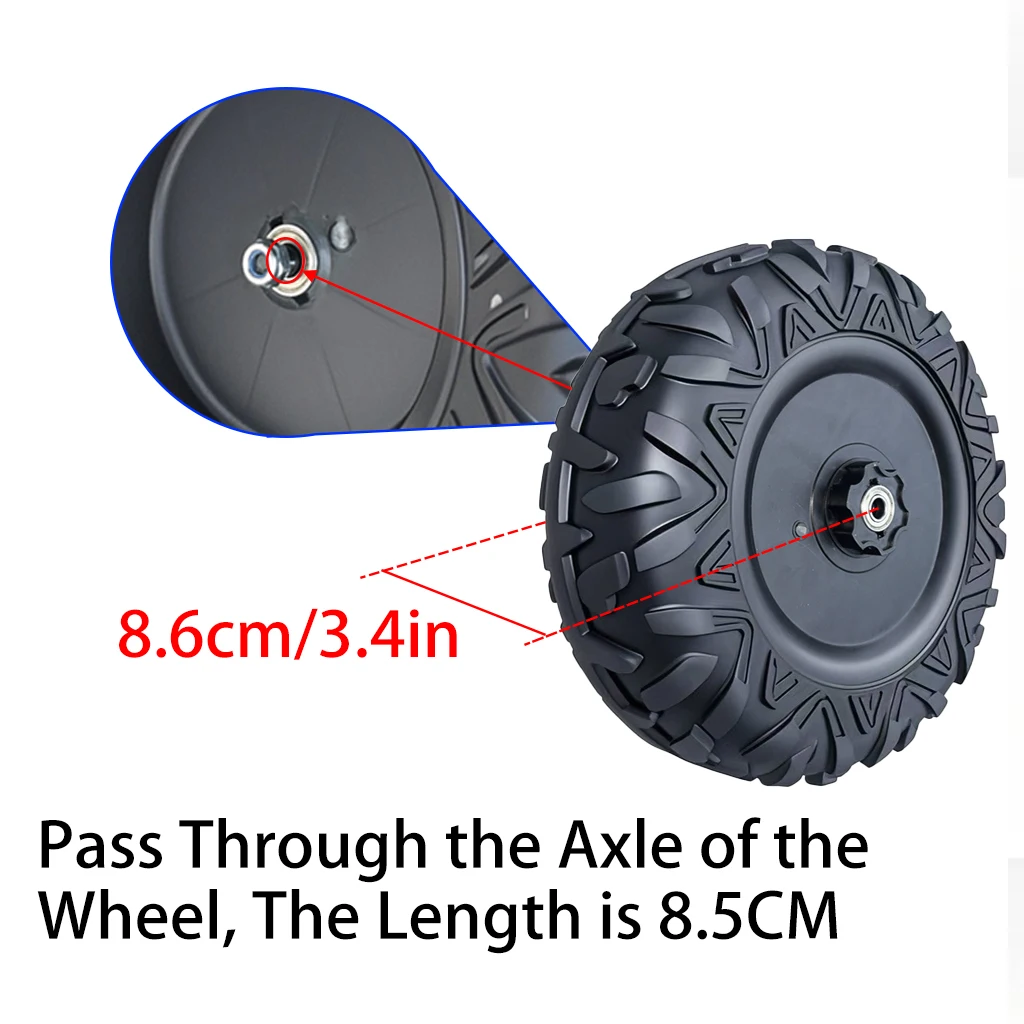 Rubber Tire For Kid'S Electric Car, Children'S Vehicle Pneumatic Wheels (1.0cm 8inch