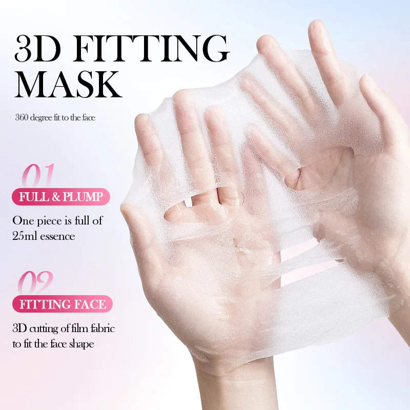 SADOER Sakura Whitening Facial Masks Moisturizing Anti-Aging Anti Wrinkles Nicotinamide Face Mask Skin Care Products