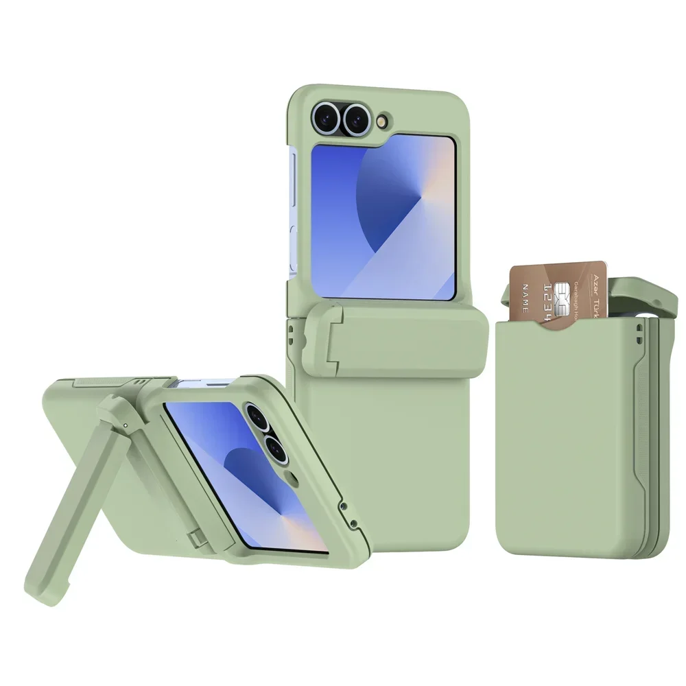 Versatile Folding Phone Case with Hinge Protection and Cushioning Shell