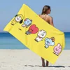 Beach Towel Microfiber Sand Free Quick Dry Soft Sandproof Pool Towels Gift for Cartoon B-B-BT21 Women Travel Shower 2