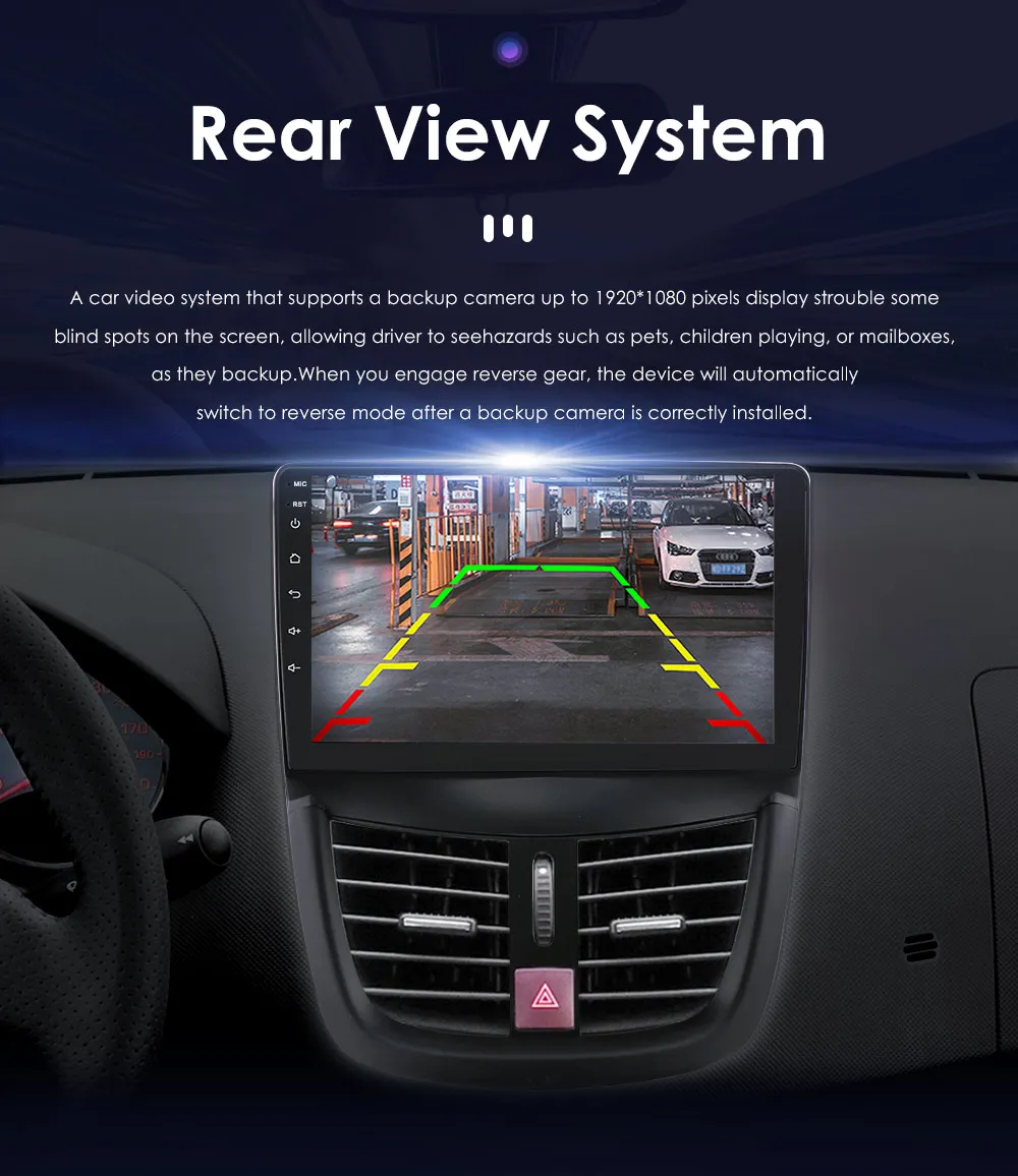 360 Kamera Android 13 Auto Radio Für PEUGEOT 207 207CC 2006-2015 Auto Multimedia GPS 4G Carplay intelligente Bildschirm autoradio SWC – Detail 37