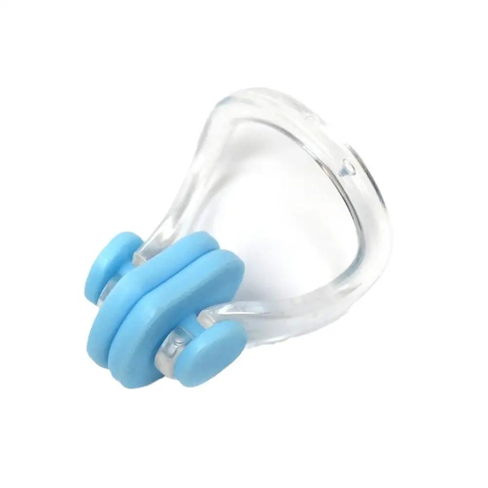 Weicher Silikon-Nasen clip wieder verwendbarer wasserdichter Schwimm nasen clip Surf-Nasen stecker für Erwachsene Kinder Pool zubehör Zubehör – Detail 6