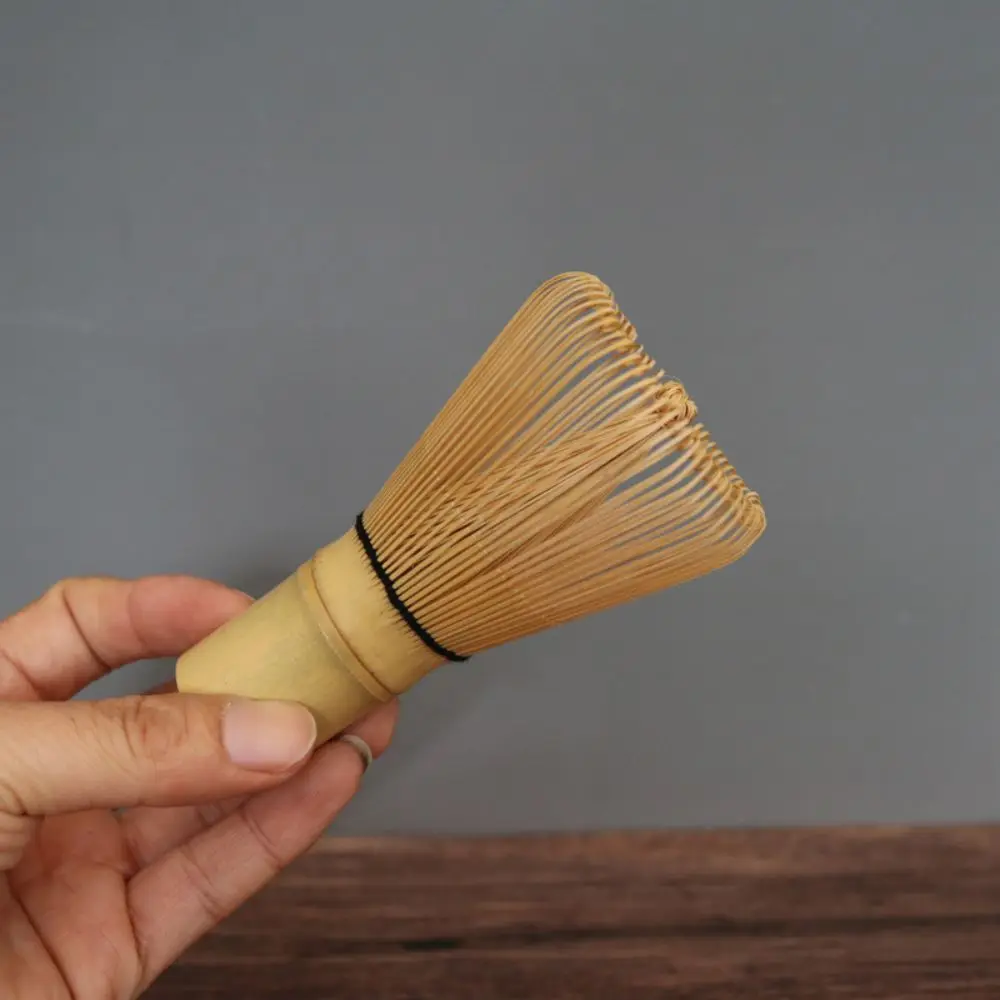 Matcha Brush Pure Tea Brush Matcha Tools Matcha Brush Hyakumoto Rikyu Tea Tools Bowl Simple Set Stirring Bamboo