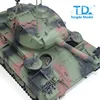 New Tongde M24 Chaffee 1/16 RC Light Tank Infrared Combating System Upgraded Wheels Radio Control Panzer Vehicle for Boy TH24485 6